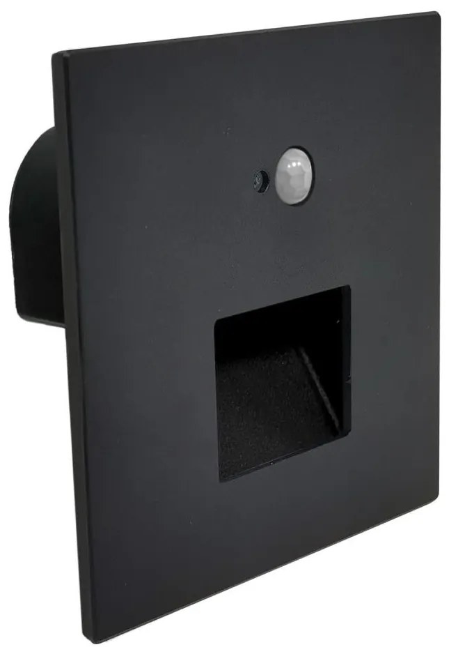 Brilagi oprawa schodowa LED z czujnikiem JACK 3W/230V 3000/4000/6500K czarna