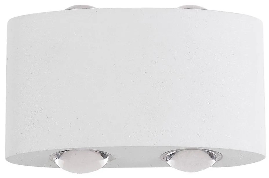 ITALUX PL-261W - LED Kinkiet zewnętrzny GILBERTO 2xLED/2W/230V IP54