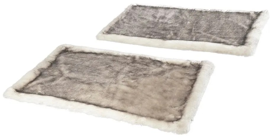 Zestaw 2 brązowych dywanów do sypialni Mint Rugs Soft, 90x140 cm