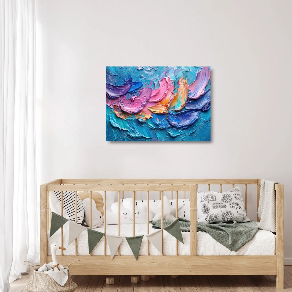 Obraz na szkle - Malarstwo olejne (70x50 cm)