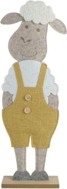 Wielkanocna dekoracja FELT LAMB 50 cm - różne kolory Kolor: Zielony