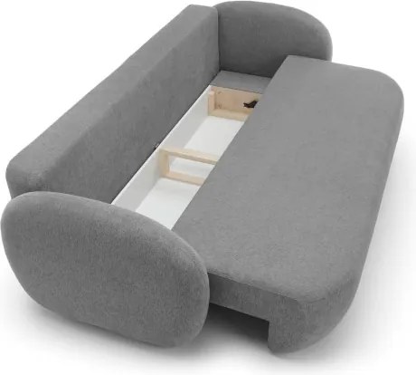 Sofa OLIO z funkcja spania i pojemnikiem SZARY ARAGON 72