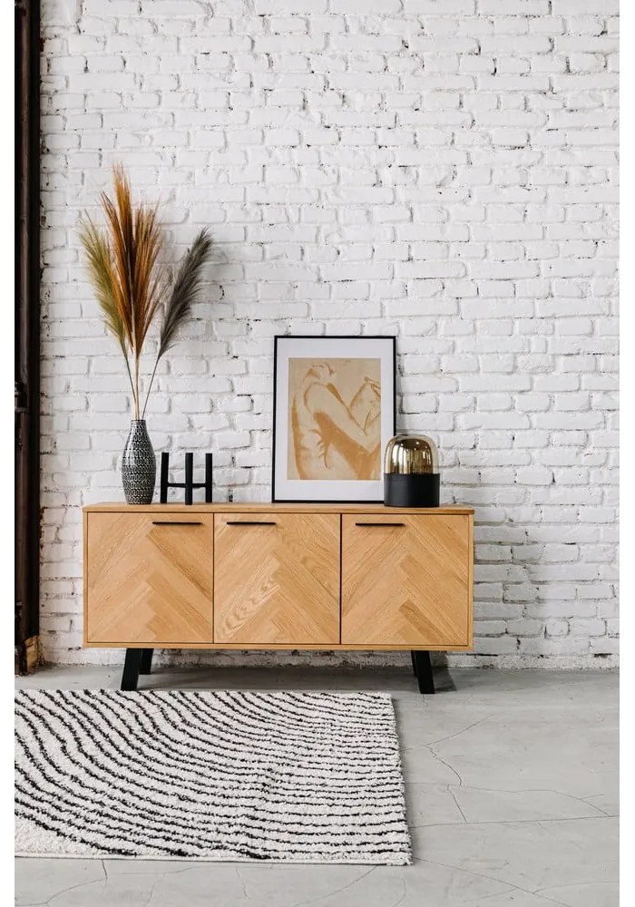 Czarno-beżowy dywan 140x200 cm Coastalina – Universal