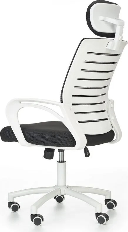 Fotel biurowy z regulowanym zagłówkiem Socket