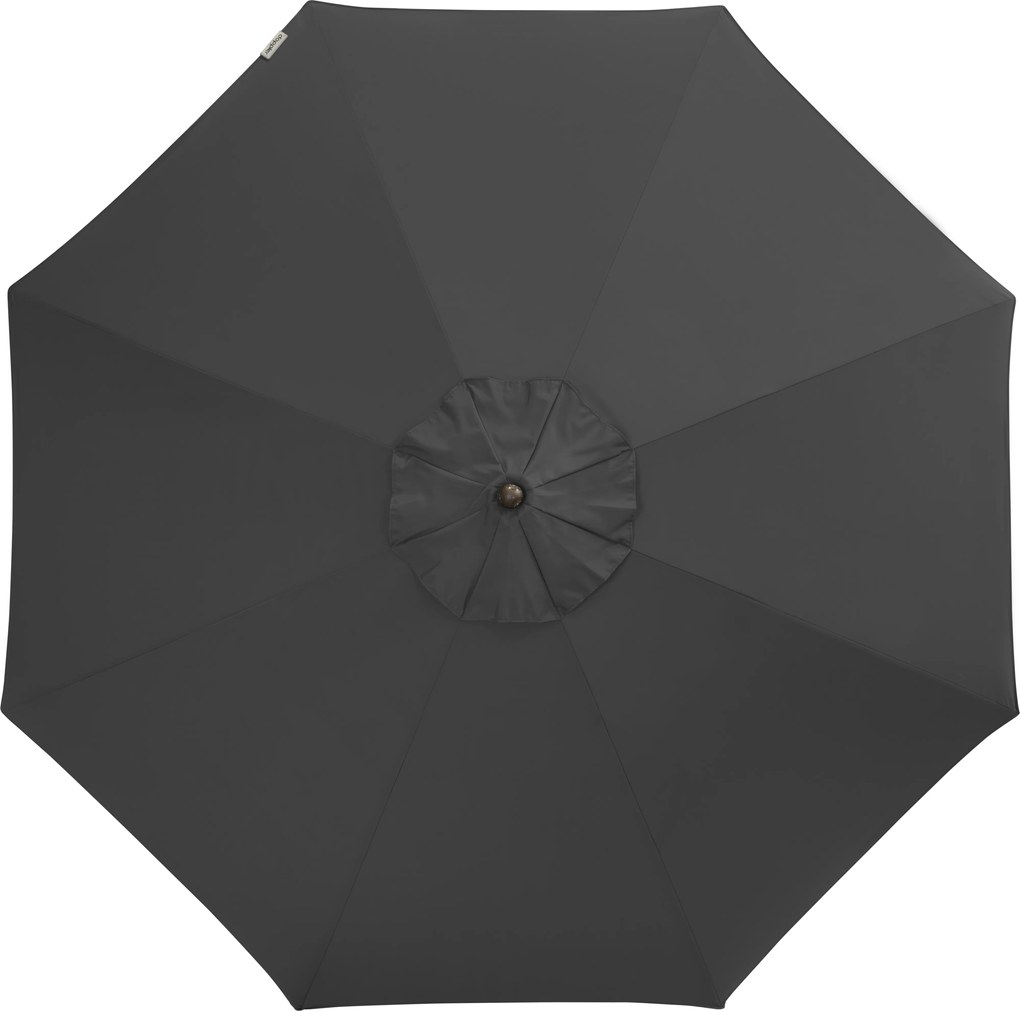 Doppler ALU WOOD parasol ogrodowy 350 cm antracyt