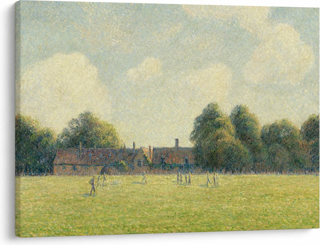 Obraz - Camille Pissarro, Hampton Court Green, reprodukcje (70x50 cm)