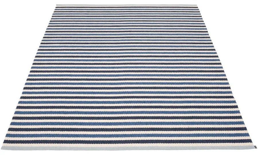 Niebiesko-kremowy dywan odpowiedni na zewnątrz 140x200 cm Teo Denim – Pappelina