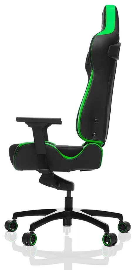Vertagear Racing Series P-Line PL4500 HygennX Fotel Gamingowy Czarny/Zielony