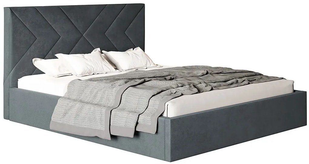 Tapicerowane łóżko 140x200 E5-N28