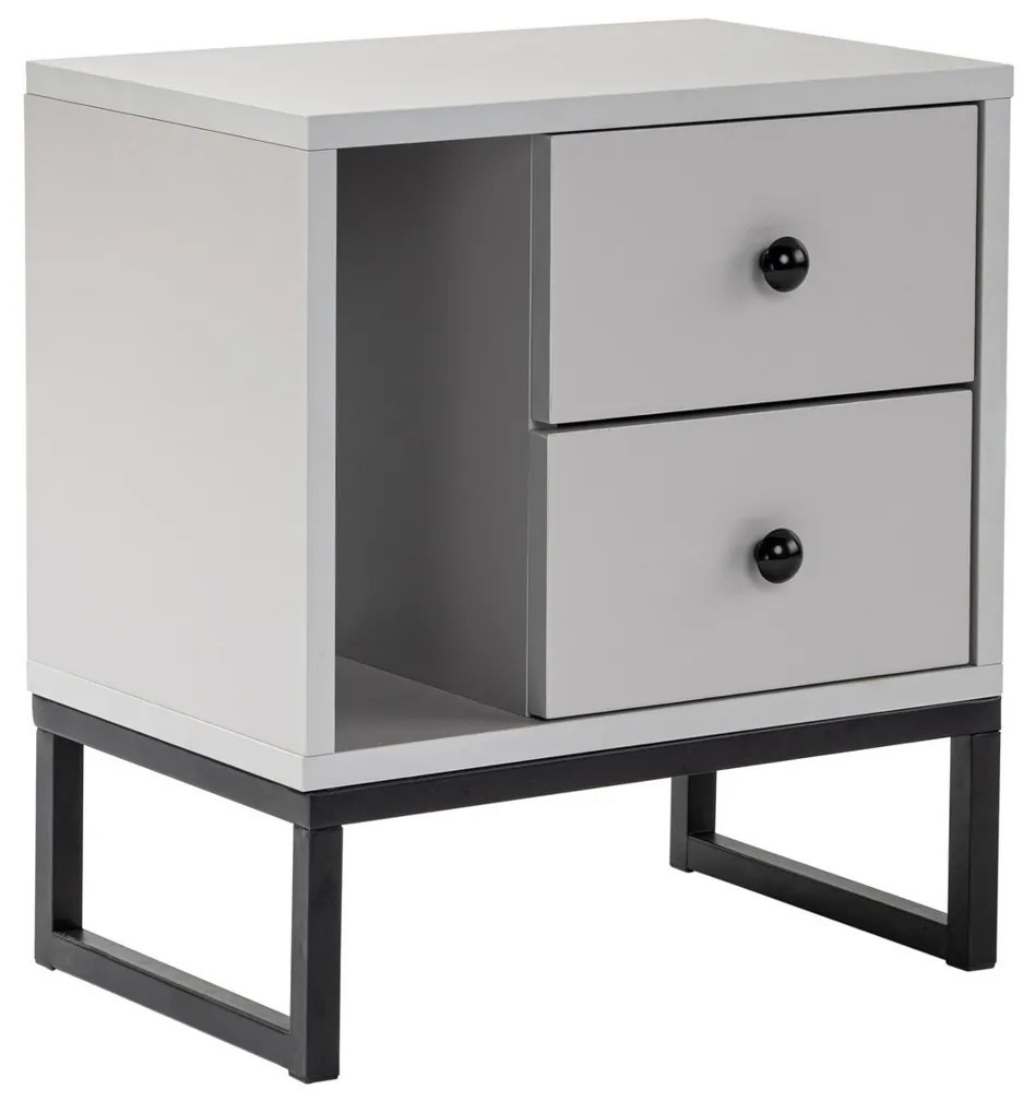 Stolik nocny Glimmer Grey