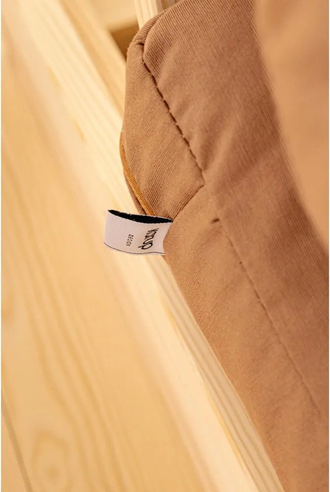 Beżowa lniana rozkładana sofa 145 cm Flip – Karup Design