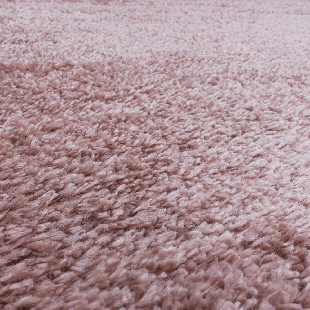 Różowy chodnik 80x250 cm Fluffy – Ayyildiz Carpets