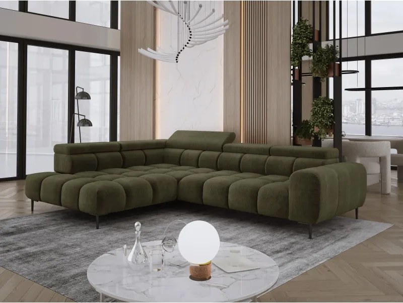 Narożnik PLAZA L Lewostronny w tkaninie EDEN 12 WERSAL