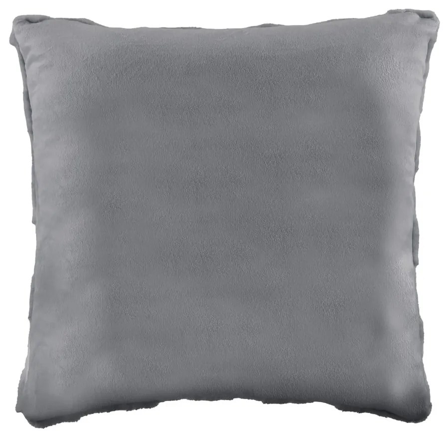 Poduszka dekoracyjna z mikropluszu 45x45 cm Rava – Tiseco Home Studio