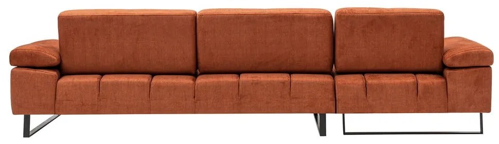 Orange Artie Mustang sofa narożna, lewy narożnik