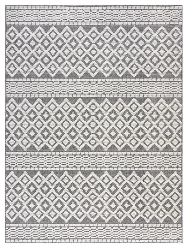 Szary dywan z szenilu odpowiedni do prania 80x160 cm Jhansi – Flair Rugs