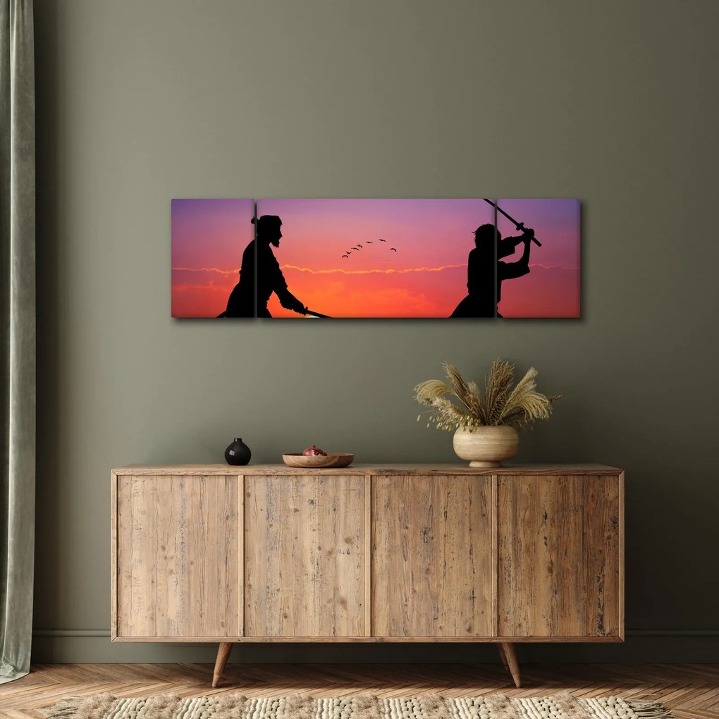 Obraz - Samuraj (170x50 cm)