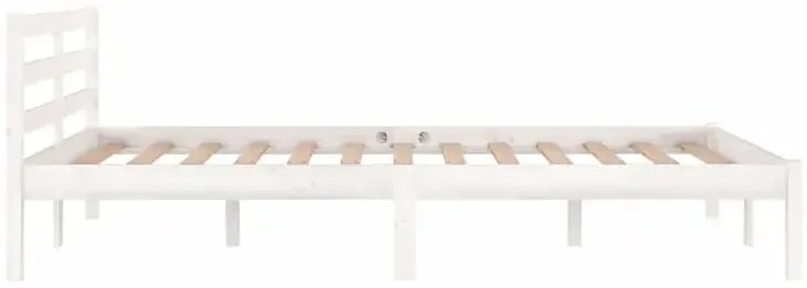 Białe drewniane łóżko skandynawskie 120x200 cm - Jaxo 4X