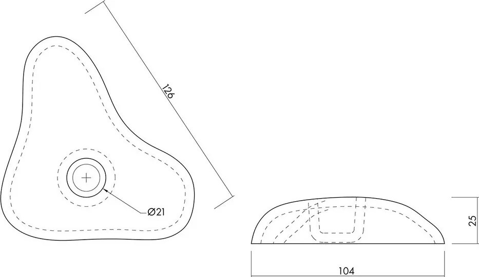 Metalowy świecznik Mis – noo.ma