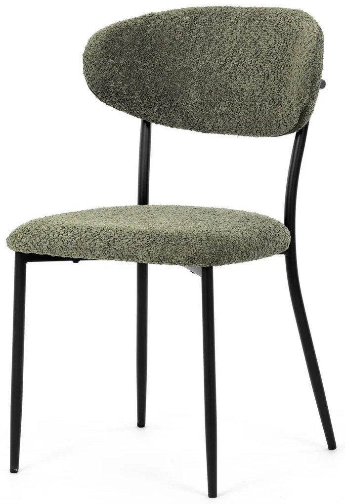 Zestaw krzeseł do jadalni CT-W1021 GRN2, 4 szt.