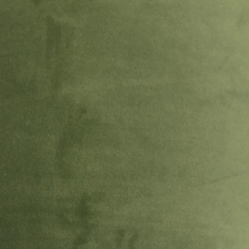 Aksamitny abażur zielony 50/50/25 ze złotym wnętrzem