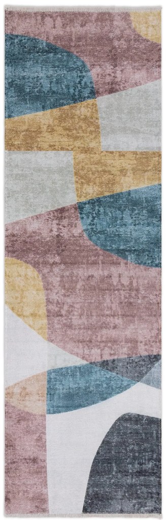 Dywan vintage Dean retro multikolor 80 cm x 215 cm