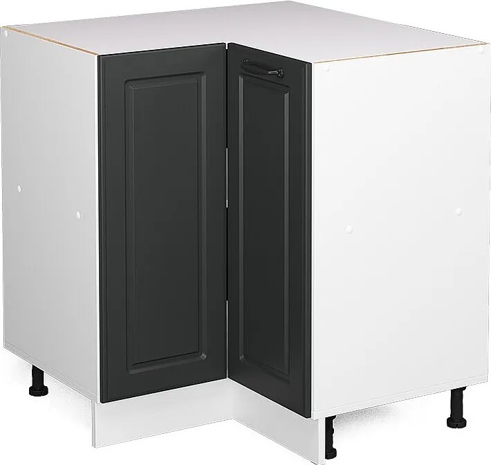 Szafka narożna antracytowy domek wiejski 75.6x46x81.6 r-line