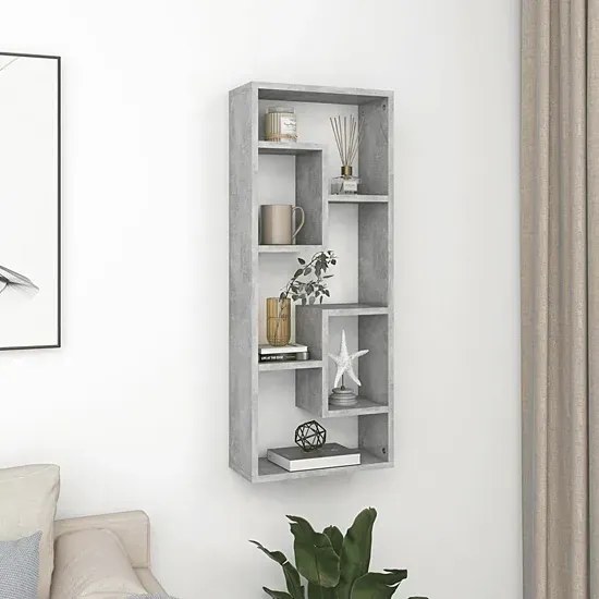 Minimalistyczny regał wiszący lub stojący beton G2-B70