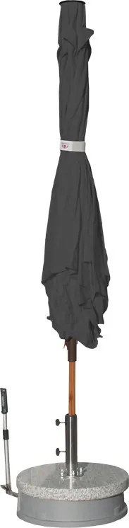 Doppler Gastro Magic Junior Alu Wood 200 x 200 cm antracyt