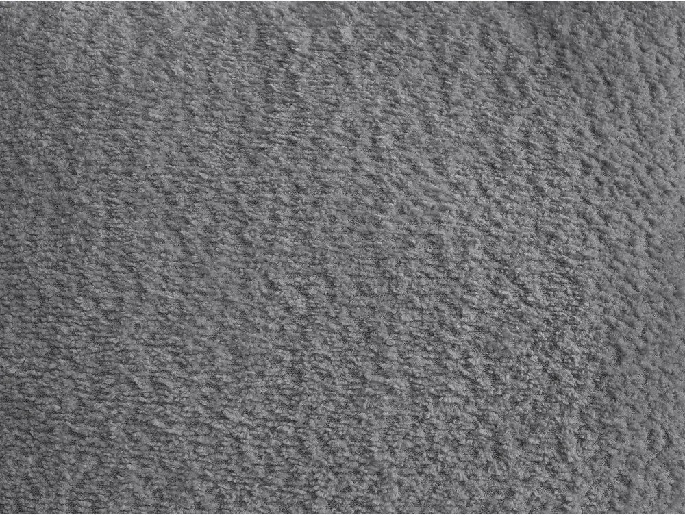 Szary rozkładany/ze schowkiem narożnik z materiału bouclé (lewostronny/z szezlongiem) Montaigne – Bobochic Paris