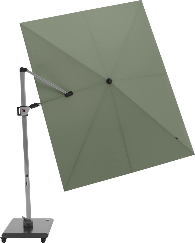 Knirps HYPERION 330 x 240 PRESTIGE - luksusowy parasol ogrodowy z bocznym wysięgnikiem