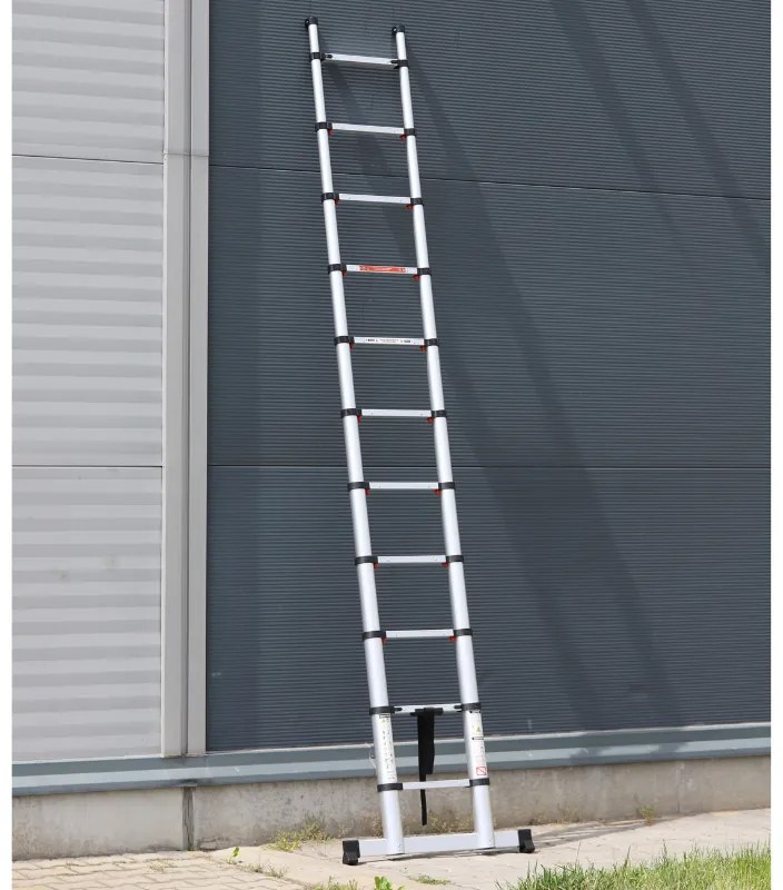 Teleskopowa drabina aluminiowa PROFI, 3,2 m, 11 szczebli