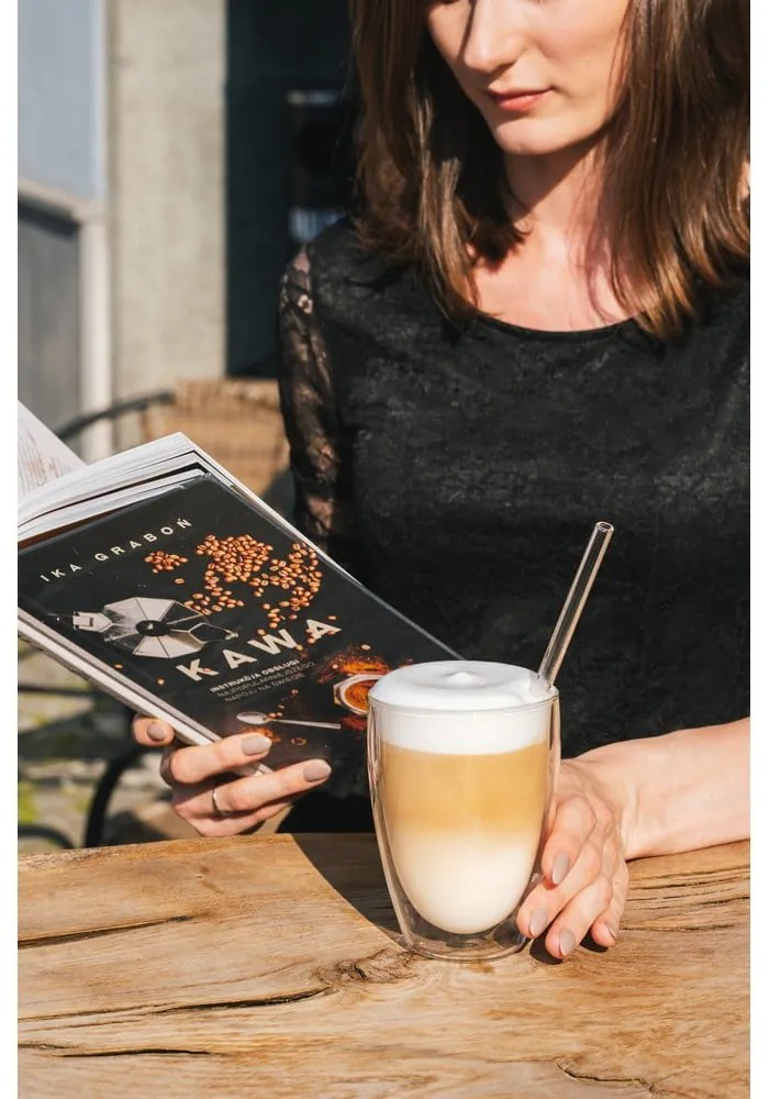 Szklanek kubki do latte podwójną/z ścianką zestaw 6 szt. 350 ml – Vialli Design