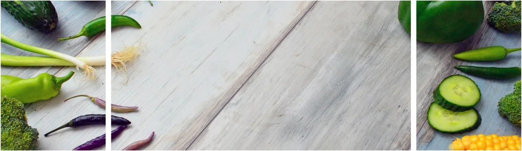 Obraz warzyw (170x50 cm)