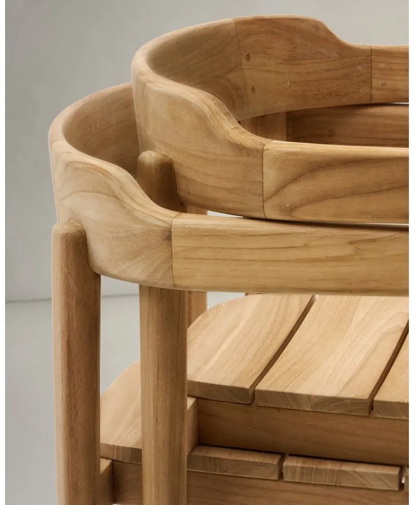 Drewniane krzesło ogrodowe Icaro – Kave Home