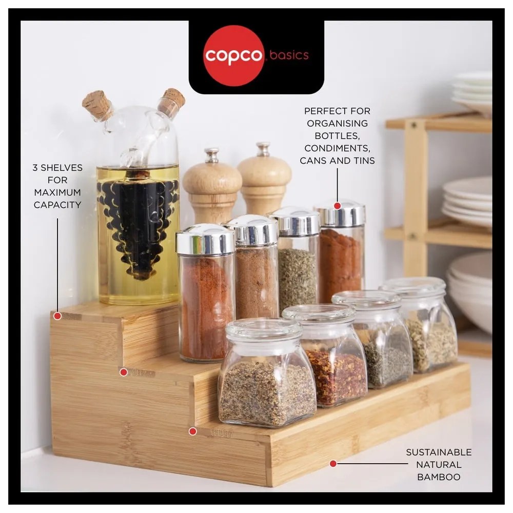 Bambusowy organizer na przyprawy Copco – Kitchen Craft