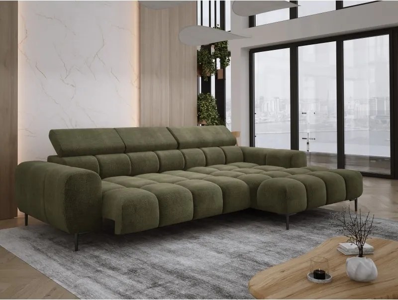 Narożnik PLAZA MINI Prawostronny w tkaninie EDEN 12 WERSAL