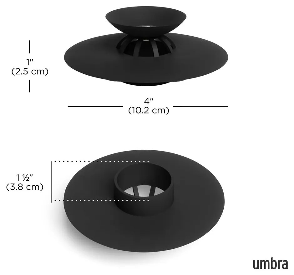 Silikonowy korek do zlewu Flex – Umbra