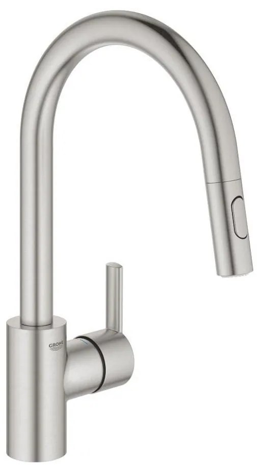 GROHE 31486DC1 - Bateria zlewozmywakowa FEEL, stal nierdzewna