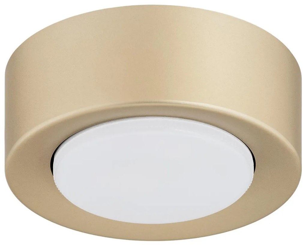 Argon 8903 - Oprawa sufitowa ELORA 1xGX53/7W/230V śr. 11 cm złota