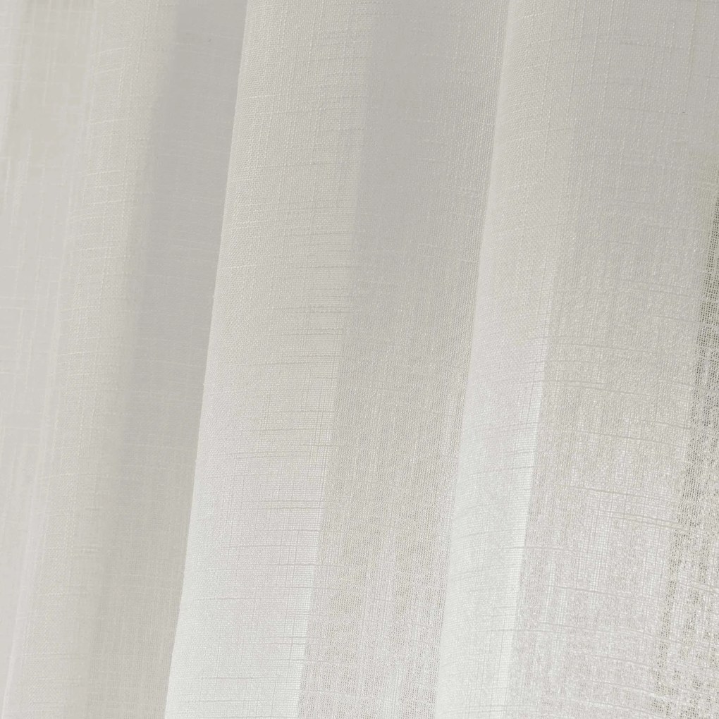 Firana do salonu z efektem lnu 140 x 240 cm, HALTONA