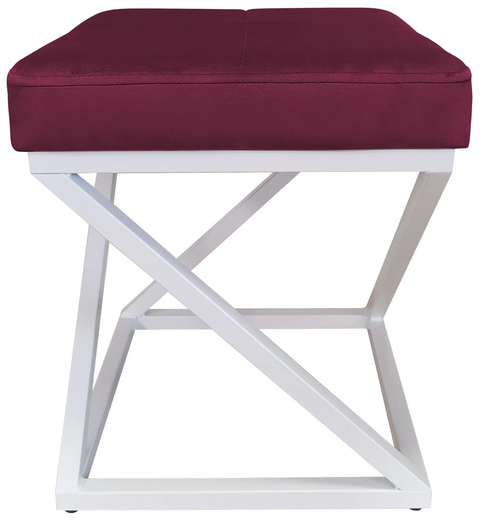 Pufa ZOA LOFT podstawa biała MG02