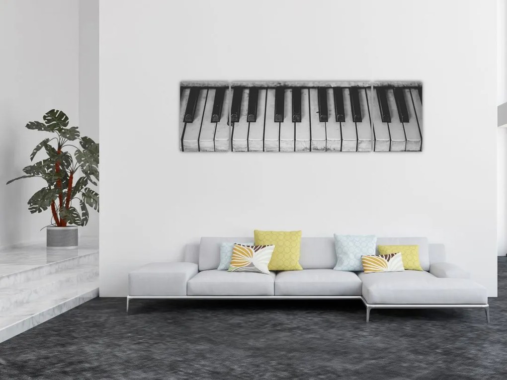 Obraz - Fortepian (170x50 cm)