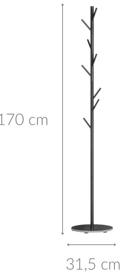 Wieszak stojący MARE, 170 cm