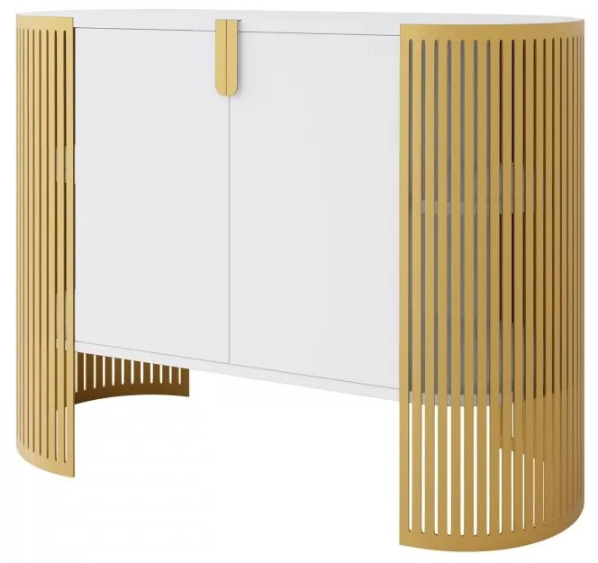Komoda nowoczesna Zinzit Złoty