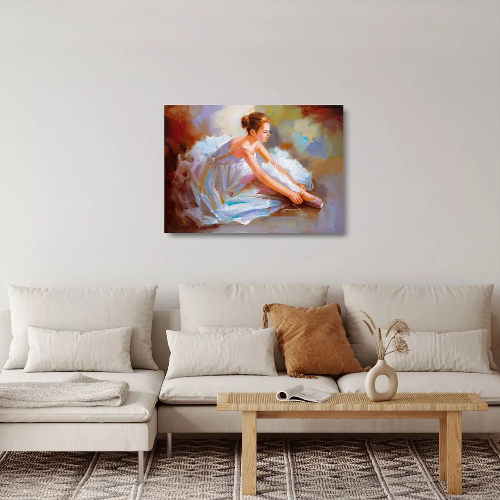 Obraz na szkle - Balerina (70x50 cm)