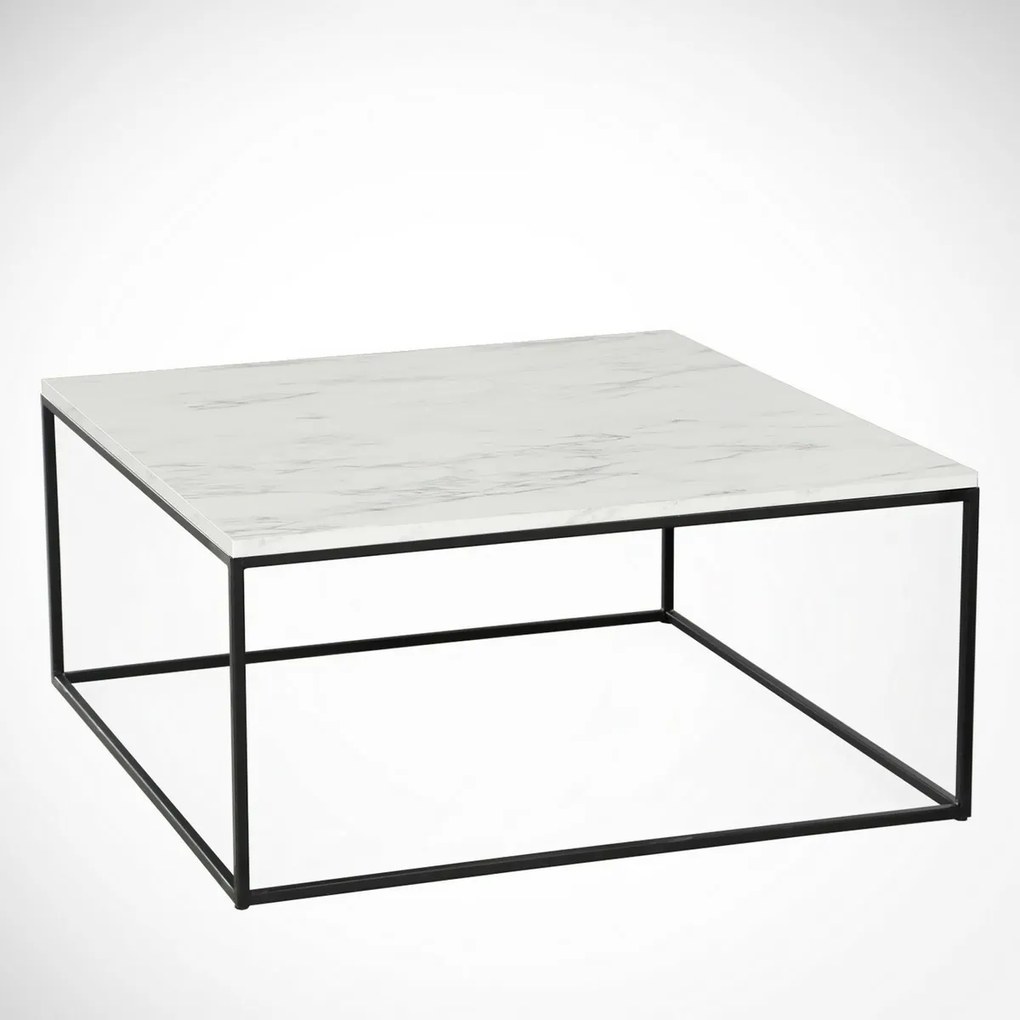 Stolik konferencyjny Poly Black and White