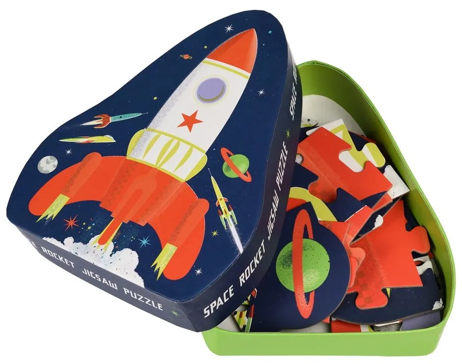 Puzzle (liczba elementów 18) Space Age rocket – Rex London