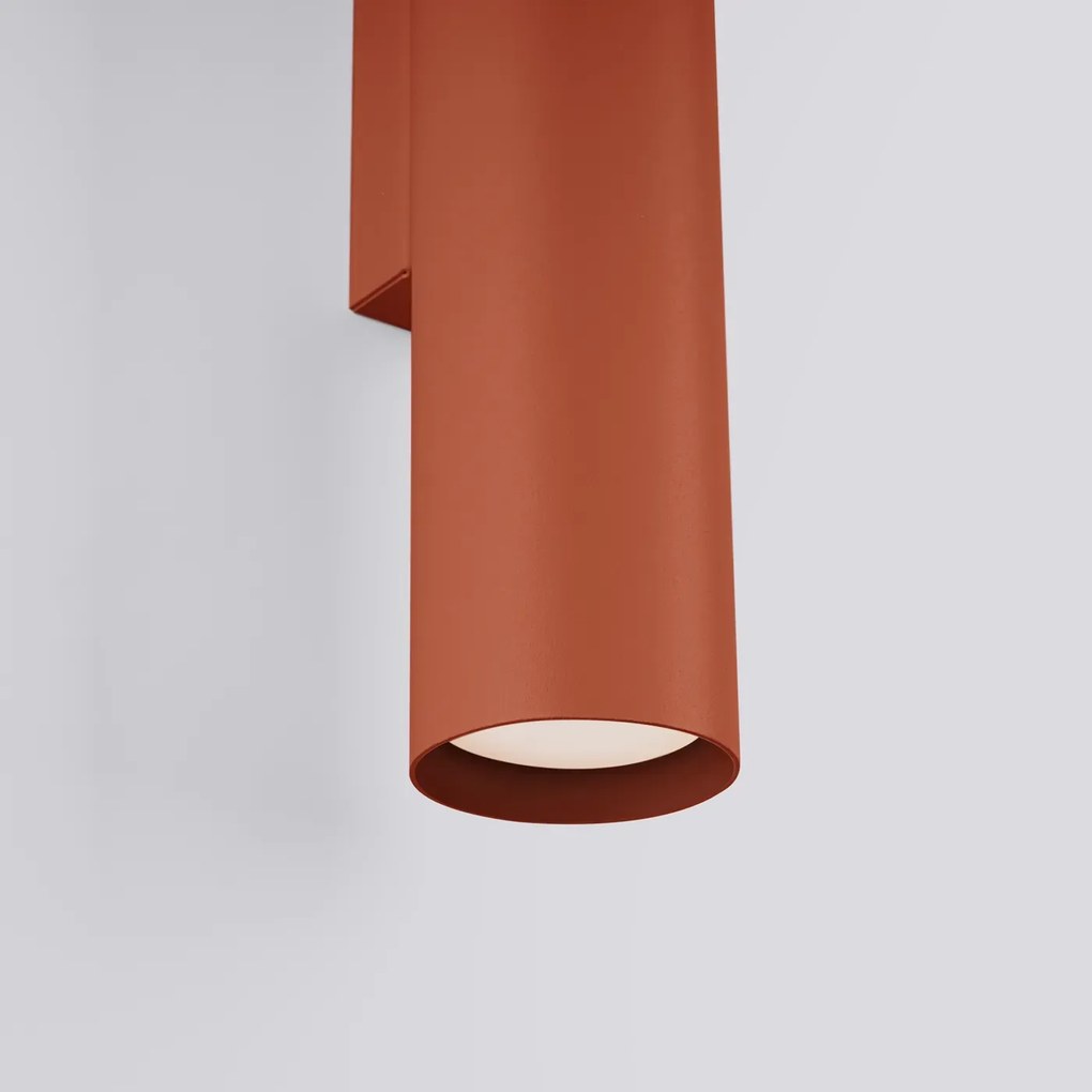 Kinkiet LAGOS 2 ochra czerwona SOLLUX LIGHTING