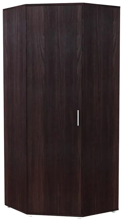Minimalistyczna szafa narożna wenge - Xato 3X